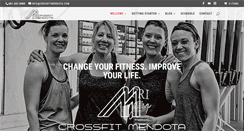 Desktop Screenshot of crossfitmendota.com